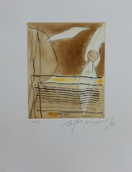 Alberto RAFOLS-CASAMADA - Finestres 3, 1993, Gravure signée 2