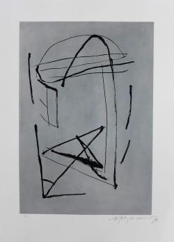 Alberto RAFOLS-CASAMADA - Signe i color 2, 1991, Gravure signée 2