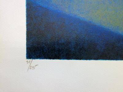Louis TOFFOLI - Le fuseau - Lithographie originale signée 2