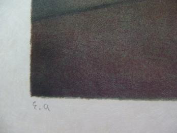 Louis TOFFOLI - Les Champs Elysées, Lithographie originale signée 2