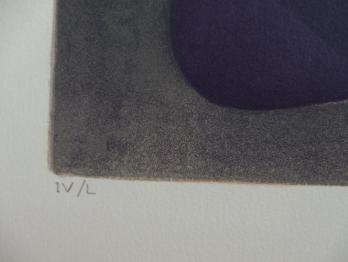 Louis TOFFOLI - Fleur de Vendée, Lithographie originale signée 2