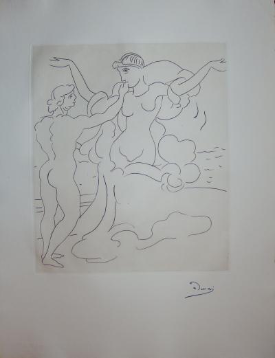 André DERAIN - Naissance de Vénus, Gravure signée - 1951 2
