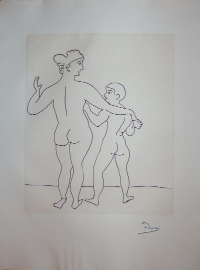 André DERAIN - Une grande femme, Gravure signée - 1951 2