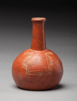 CHAVIN du Maranon, 700-200 avJC - Bouteille à col cylindrique droit 2