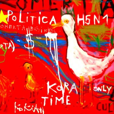 KOKIAN (1971) - Chinese Omerta Politica H5N1 - Acrylic on canvas 2