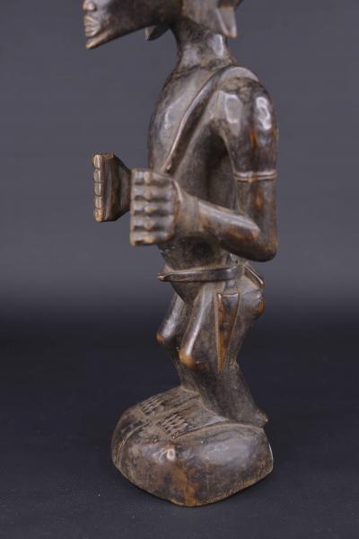 ART PRIMITIF AFRICAIN - STATUE TCHOKWE DU CONGO RDC / ZAIRE 2