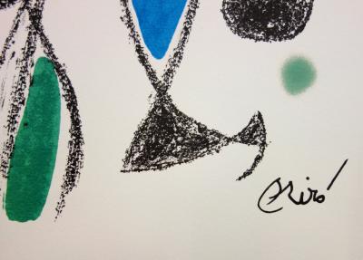 Joan MIRÓ : Maravillas, le chat - Lithographie originale signée 2