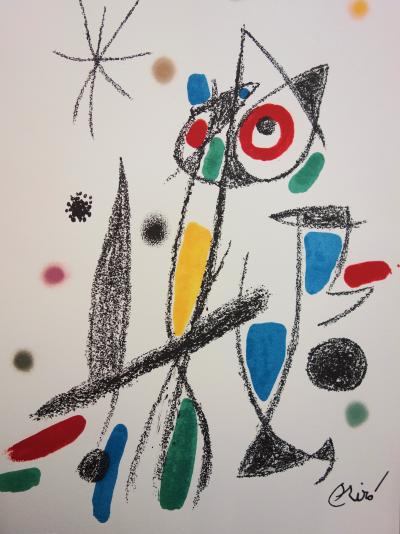 Joan MIRÓ : Maravillas, le chat - Lithographie originale signée 2