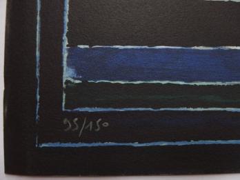Sayed Haider RAZA - Five elements, 2008, signed original lithograph 2