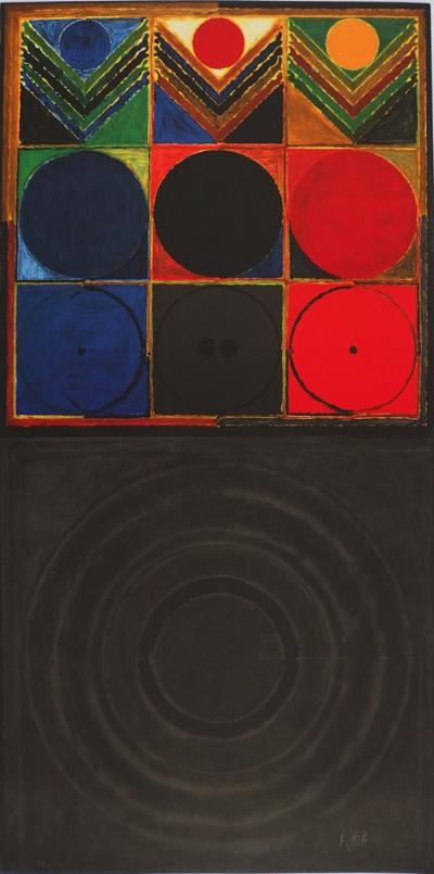 Sayed Haider RAZA - Prakriti bindu, 2008, signed original lithograph 2