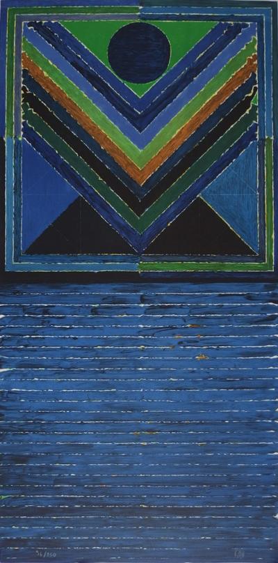 Sayed Haider RAZA - Tree, 2008, signed original lithograph 2
