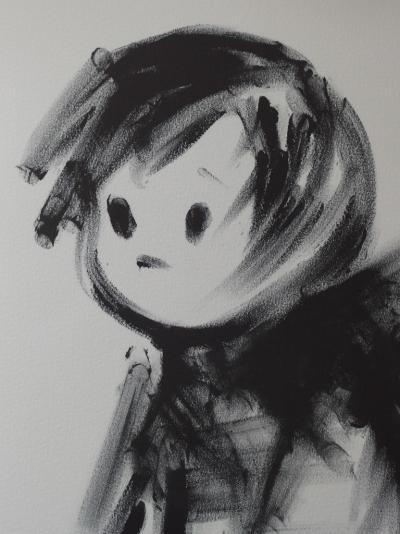 Micheyl MICK - Enfant & Don Quichotte, 2 Héliogravures, signé 2