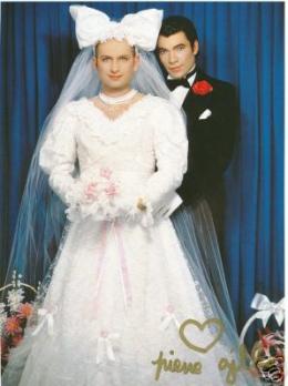 PIERRE & GILLES - Les mariés (Pierre et Gilles) - Tirage de presse signé 2