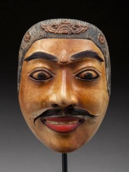 INDONÉSIE, Bali - Beau masque rituel en bois léger 2