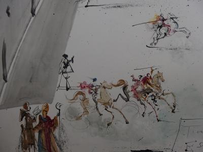 Salvador DALI (d’après) - Tienta en Espana - Lithographie signée 2
