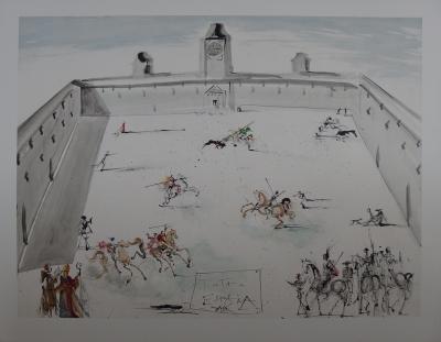 Salvador DALI : Tienta en Espana - Lithographie signée