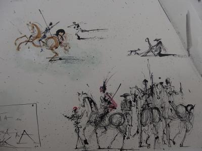 Salvador DALI (d’après) - Tienta en Espana - Lithographie signée 2