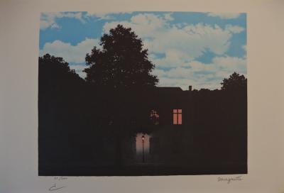 René MAGRITTE (1898-1967) - The Empire of Lights, lithograph 2