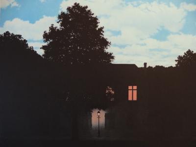 René MAGRITTE (1898-1967) - The Empire of Lights, lithograph 2