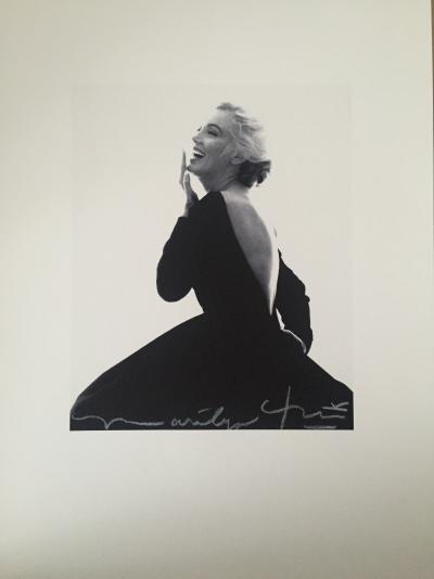 Bert STERN - Marilyn Laughing in Black Dress, 2011 - Photographie signée 2