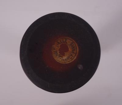 Émile GALLE - Vase en pate de verre à décor de violettes, signé, 21cm - Nancy 2