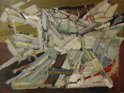 Nicolas de STAEL (d’après) - Composition abstraite - Lithographie signée 2