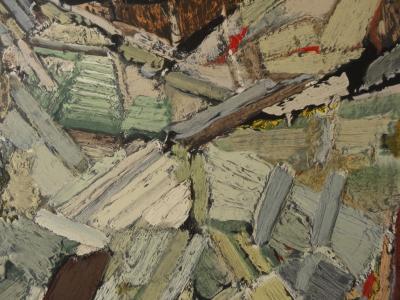 Nicolas de STAEL (d’après) - Composition abstraite - Lithographie signée 2