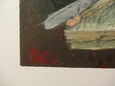 Nicolas de STAEL (d’après) - Composition abstraite - Lithographie signée 2
