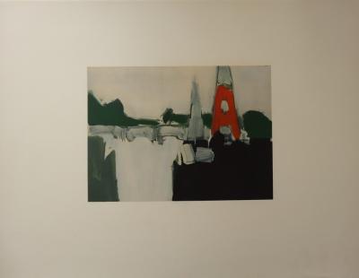 Nicolas de STAEL (after): Paris: The Eiffel Tower - Lithograph 2