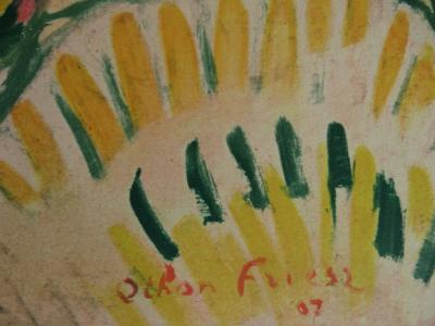 Othon FRIESZ (d’après)  - Paysage à la Ciotat, Lithographie signée #Mourlot 2