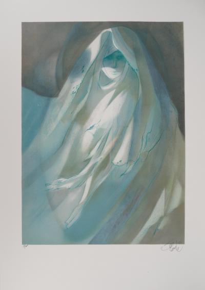 Jean-Baptiste VALADIÉ - Brassens : Le fantôme, Lithographie originale Signée 2