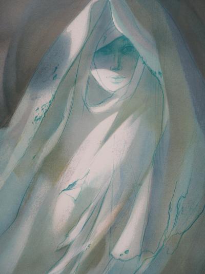 Jean-Baptiste VALADIÉ - Brassens : Le fantôme, Lithographie originale Signée 2