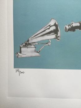 BANKSY (d’après) HMV Dog (circa 2000) 2