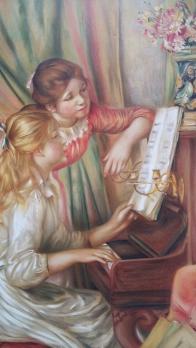 Pierre Auguste RENOIR (1841-1919) (d’après) - La leçon de Piano, Lithographie 2