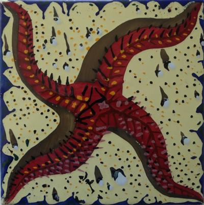 Salvador DALI - L’étoile de mer, 1954, Céramique originale signée 2