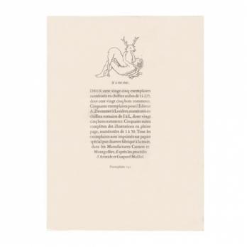Aristide MAILLOL  - Jeanne assise, Lithographie 2