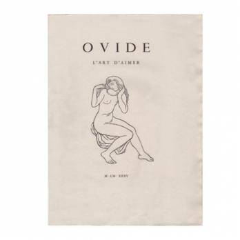 Aristide MAILLOL - Jeanne profil droit - Lithographie 2