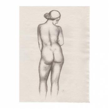 Aristide MAILLOL  - Gisèle de dos - Lithographie originale 2