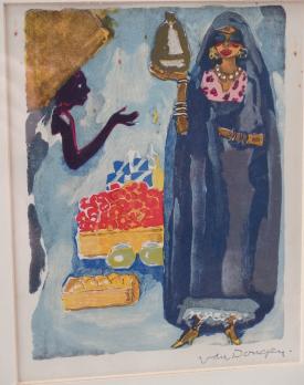 Kees VAN DONGEN - Un présent, 1955, Gravure signée 2