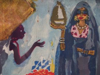 Kees VAN DONGEN - Un présent, 1955, Gravure signée 2
