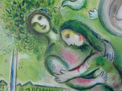 Marc CHAGALL - Roméo et Juliette, Lithographie signée à l’encre 2