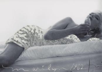 Bert STERN - Marilyn Monroe New baby in silver, 1962 - Signed photograph 2