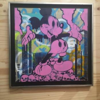 DILLON BOY - Corporations Kill, 2015, Acrylique aérosol, Signée 2