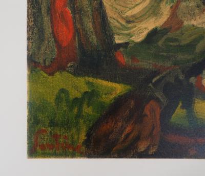 Chaïm SOUTINE - Colline  à Cagnes sur Mer, Lithographie signée 2