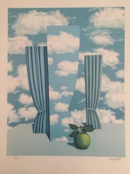 René MAGRITTE (d’après) - Le Beau Monde - Lithographie 2