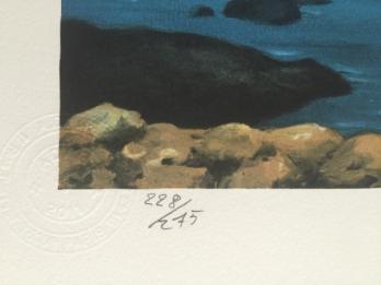 René MAGRITTE (d’après) - Le Temps Menaçant - Lithographie 2