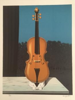 René MAGRITTE (d’après) - Un Peu de l’âme des Bandits - Lithographie 2