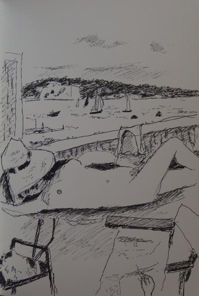 Jules CAVAILLES - Carnet de Cannes, 24 dessins et aquarelles 2