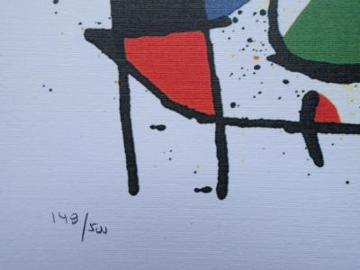 Joan MIRO (d’après) : Sculpture II - Lithographie 2