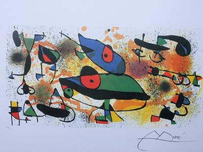 Joan MIRO (d’après) : Sculpture II - Lithographie 2